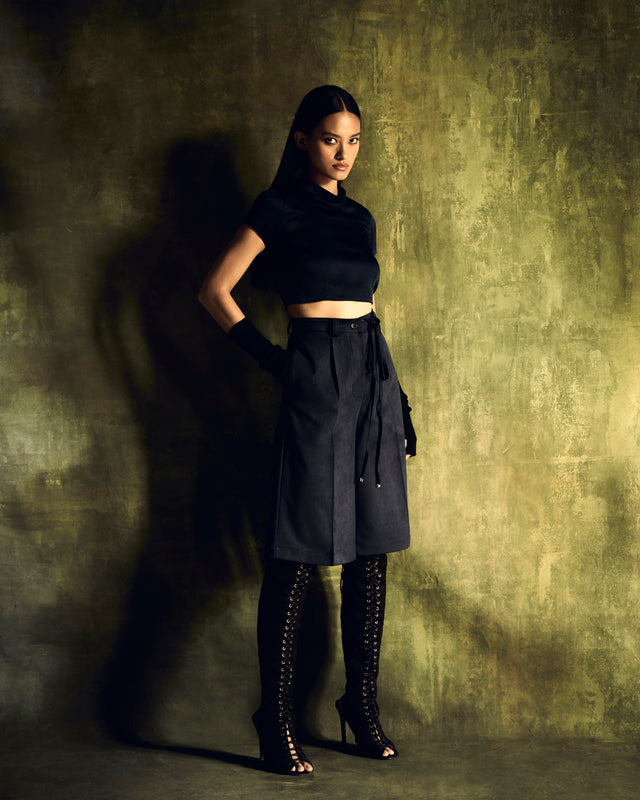 CULOTTES IN SUEDE