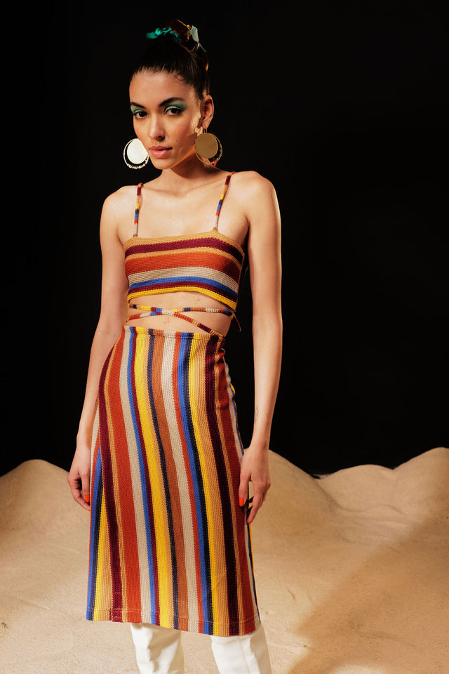 WRAP SKIRT