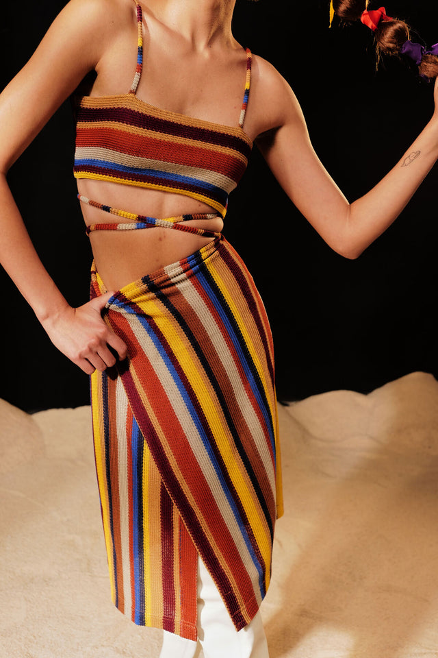 WRAP SKIRT