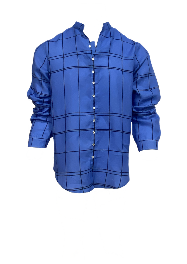 BOYFRIEND SHIRT IN GRID