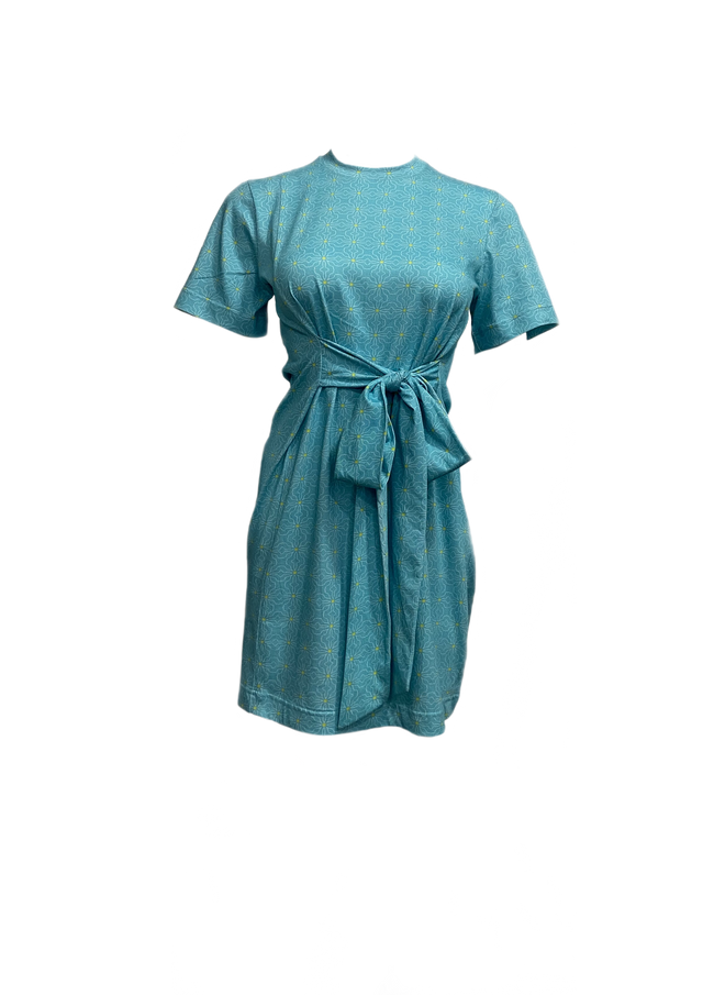 BOMBAY JERSEY DRESS IN NEBULA