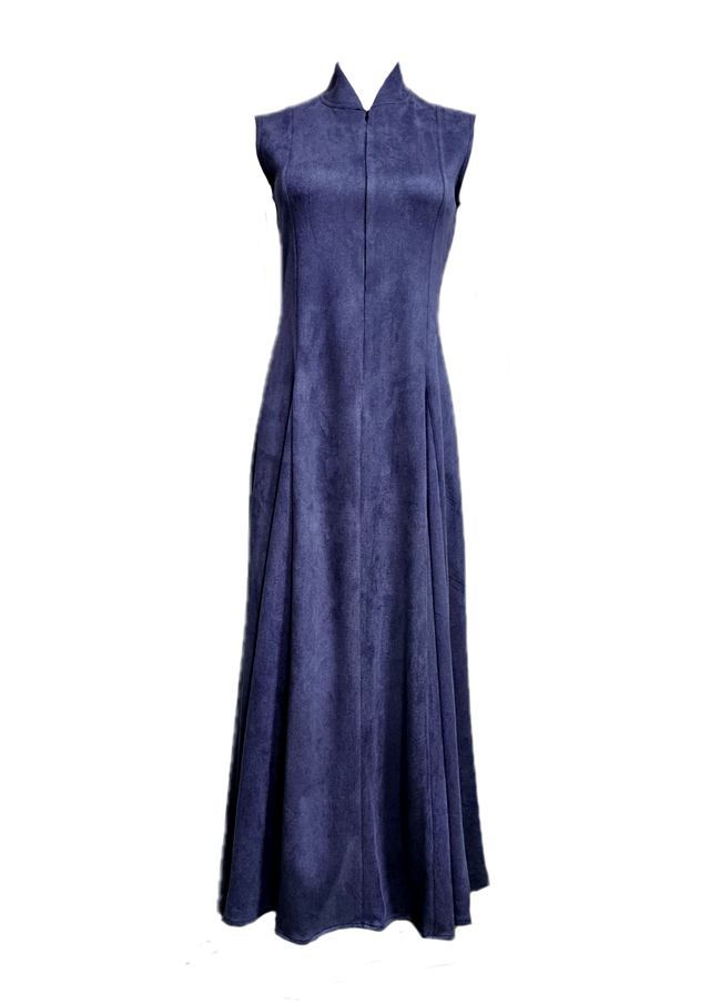 LONG SCULPTED DRESS