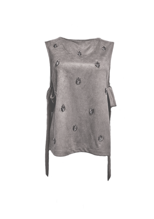 VEST TO SLEEVE TOP