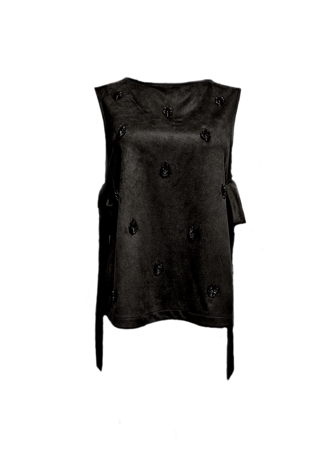 VEST TO SLEEVE TOP