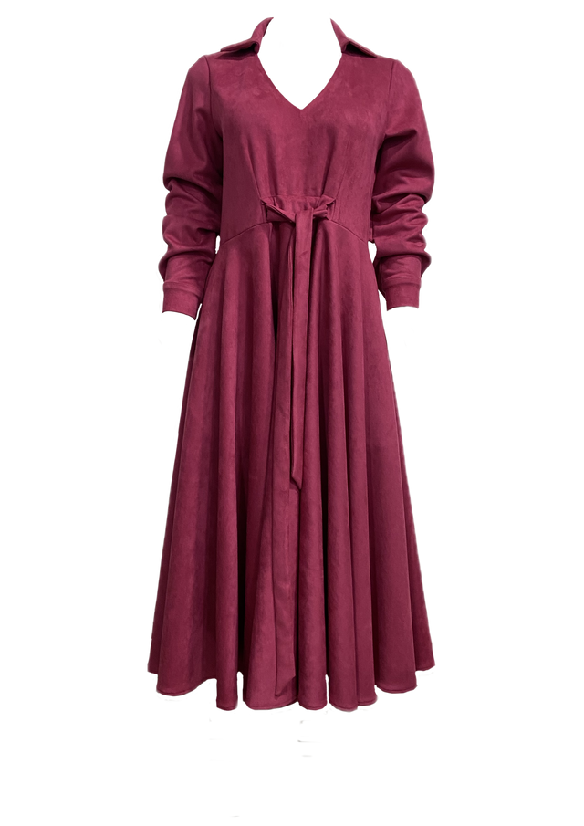 MEADOW DRESS IN SUEDE