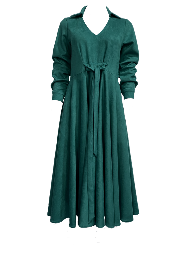 MEADOW DRESS IN SUEDE