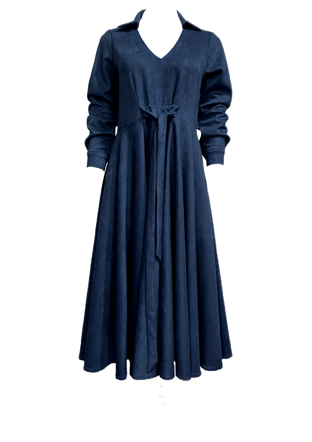 MEADOW DRESS IN SUEDE