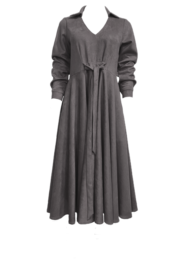 MEADOW DRESS IN SUEDE