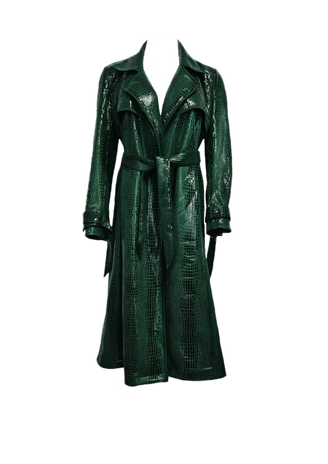 LONG NY TRENCH IN GATOR