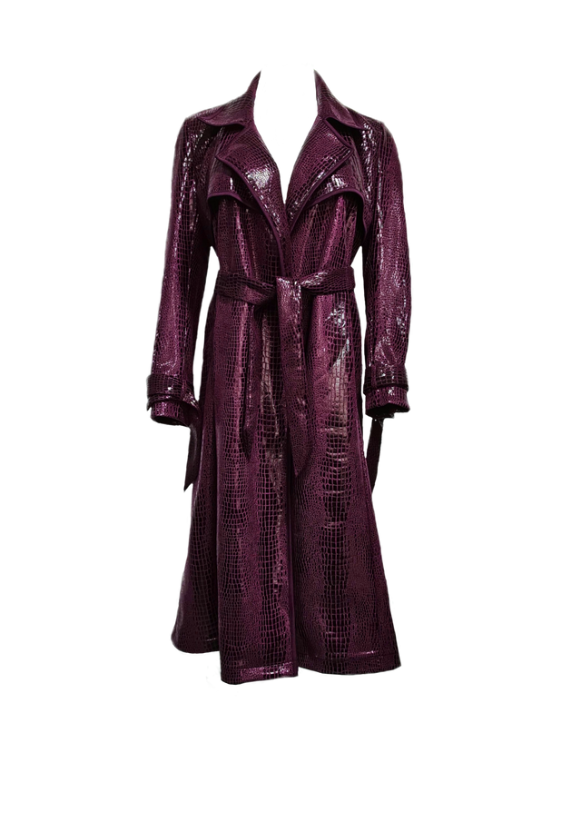 LONG NY TRENCH IN GATOR