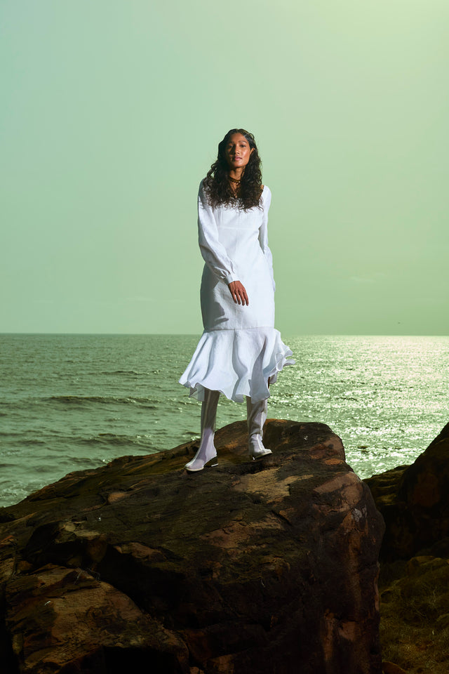 FIELD MIDI DRESS