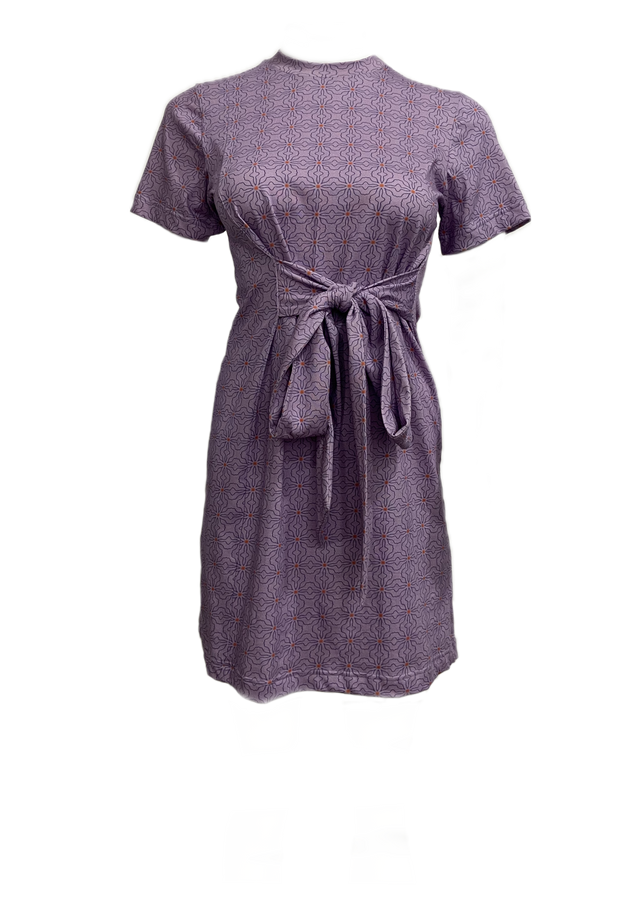 BOMBAY JERSEY DRESS IN NEBULA