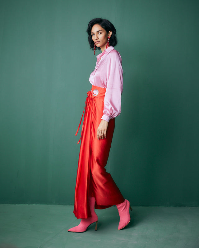 HOLIDAY SKIRT SET IN COLOR