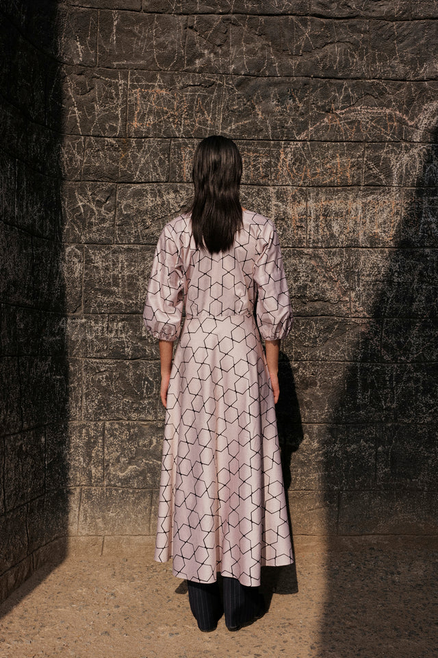 MEADOW DRESS IN MESH