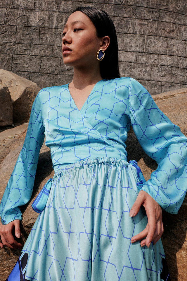 MAT SKIRT IN MAT