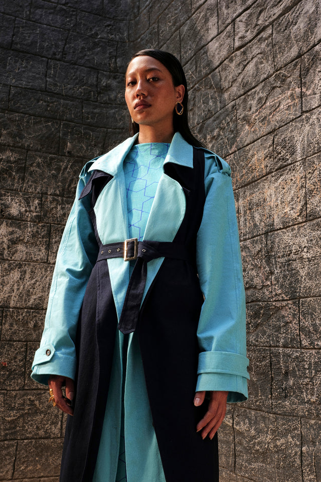 THE LAYERED TRENCH IN SHADES