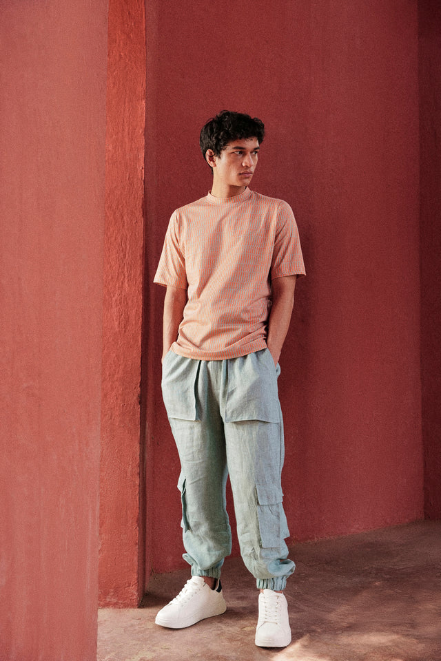 THE LINEN CARGO PANT