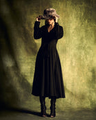 MEADOW DRESS IN SUEDE