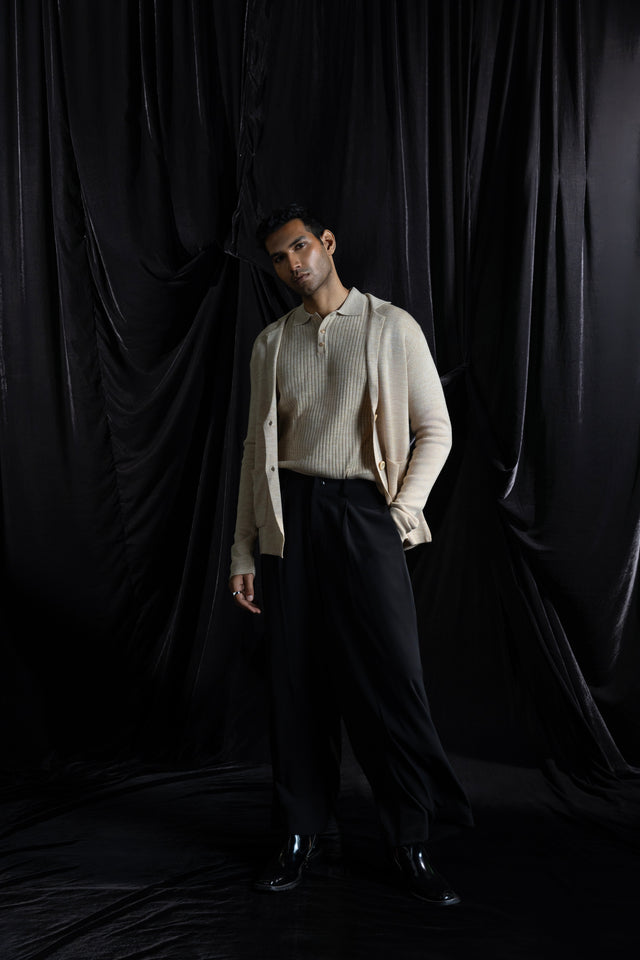 ZIPPER STRAIGHT PANT