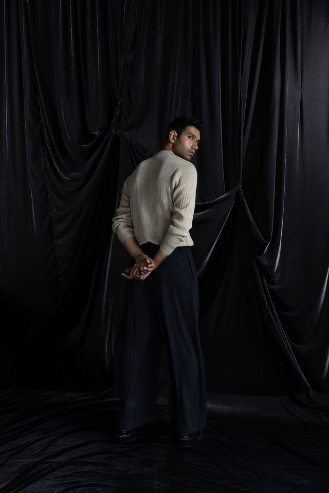 ZIPPER STRAIGHT PANT