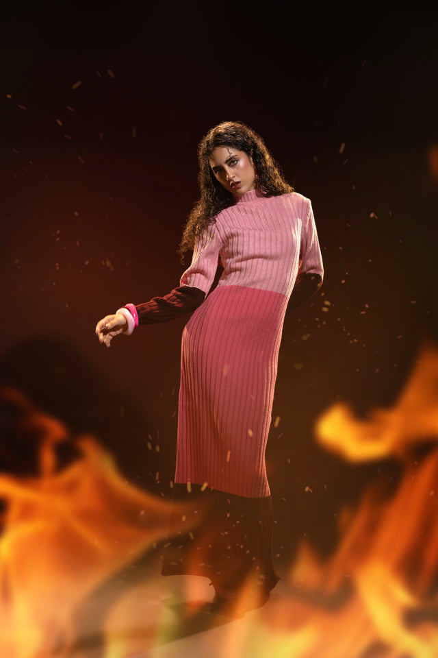 FIRE KNIT DRESS