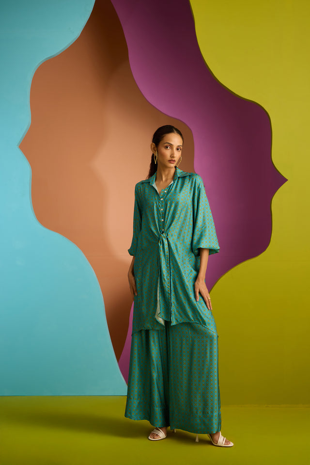 HOLIDAY PANT IN TESSERA