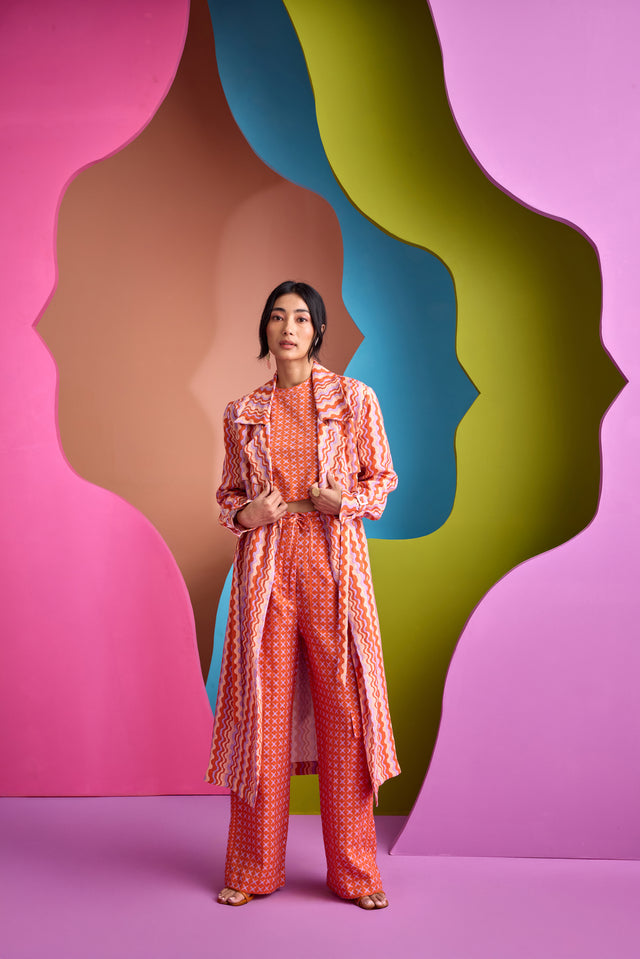 TRENCH COAT IN AURA