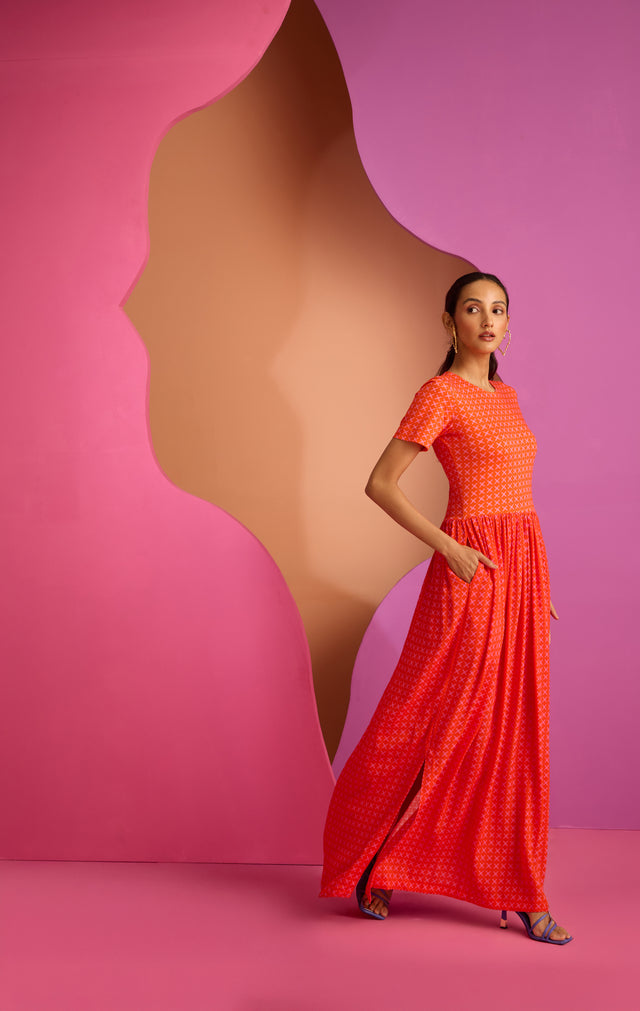 SAILOR DRESS IN TESSERA