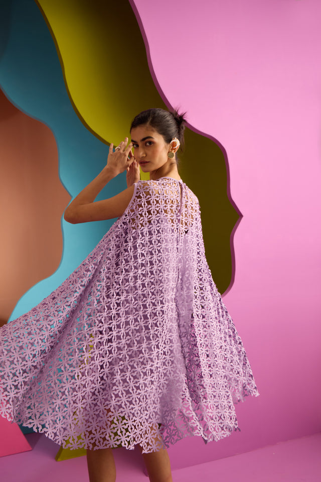 LUNA DRESS IN LUMINA