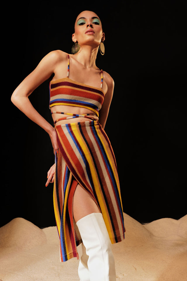 WRAP SKIRT