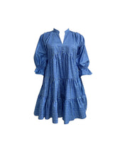 Load image into Gallery viewer, DUNE DRESS IN SHIBORI
