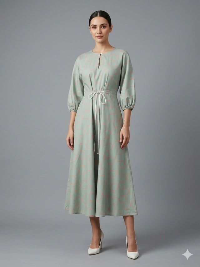 MEADOW DRESS IN MESH