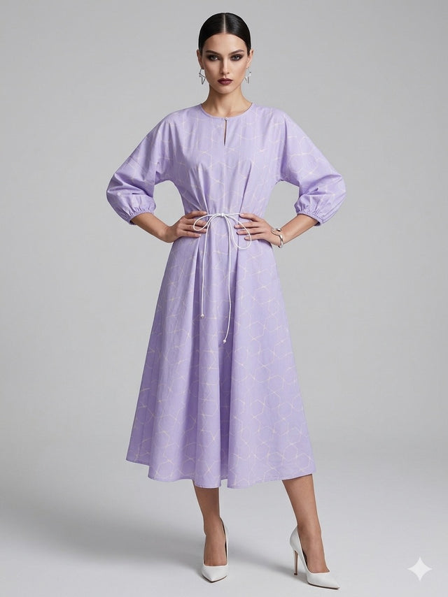 MEADOW DRESS IN MESH