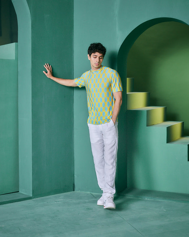 STRAIGHT FIT TROUSER IN COLOR