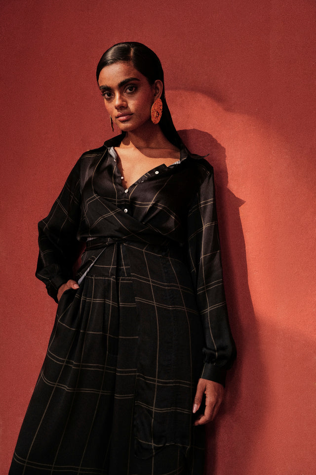 HOLIDAY SHIRT IN GRID