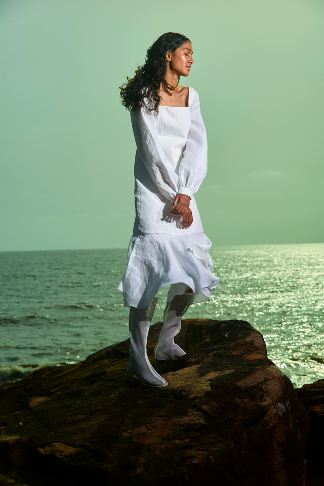 FIELD MIDI DRESS
