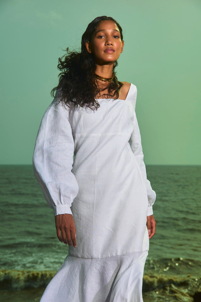 FIELD MIDI DRESS