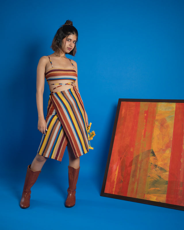 WRAP SKIRT