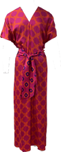 Load image into Gallery viewer, TIE UP JUMPSUIT IN MESH PRINT
