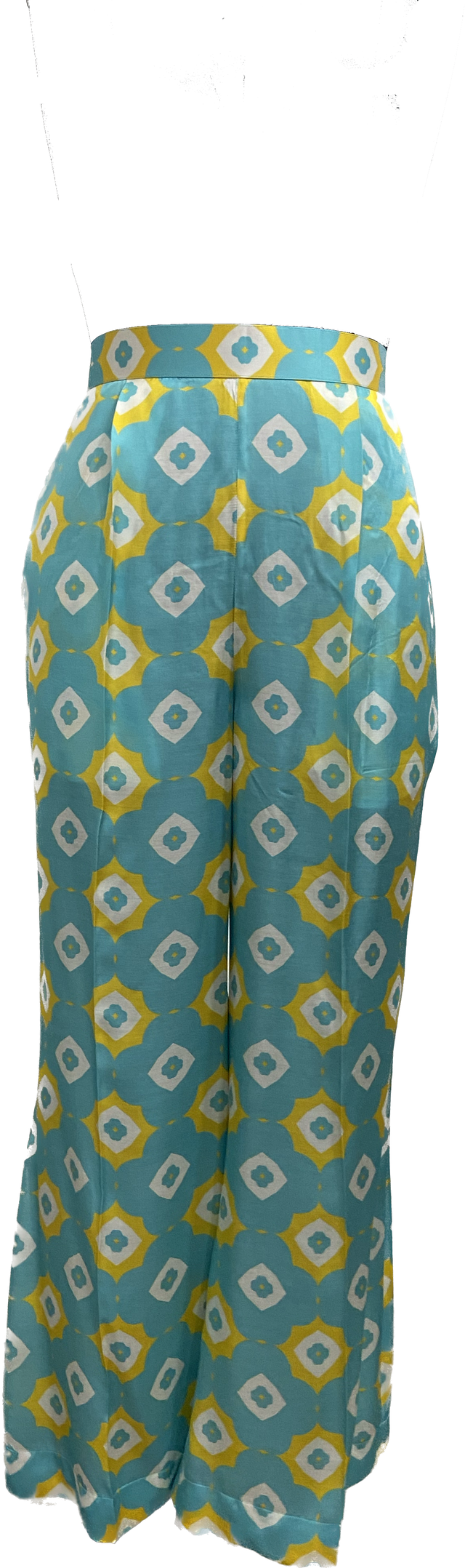 HIGH WAIST PANT IN MOMO PRINT