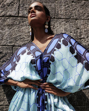 Load image into Gallery viewer, THE MATTED KAFTAN DRESS
