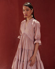 Load image into Gallery viewer, DUNE DRESS IN SHIBORI
