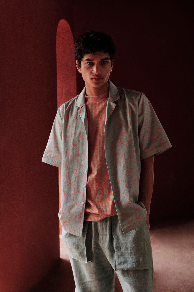 THE BOMBAY SHIRT IN MESH