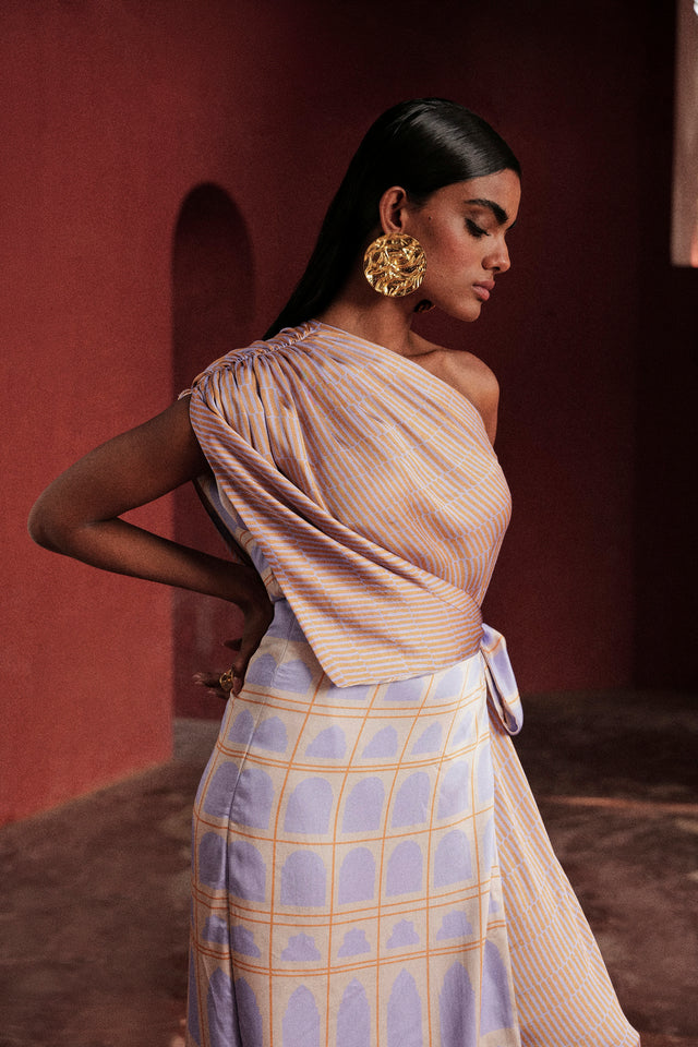 SORENTO KAFTAN IN SHIBORI